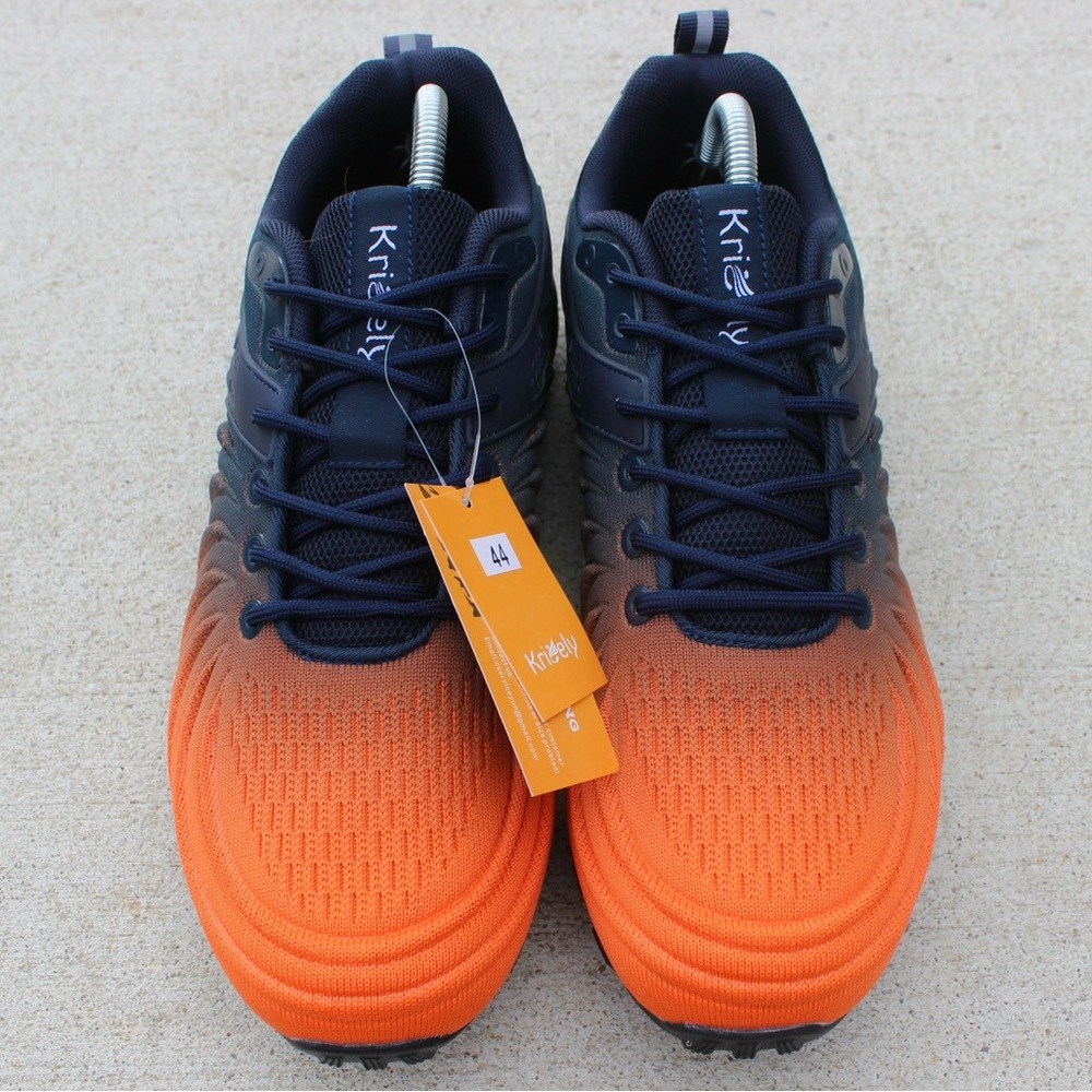 Kricely Men’s Breathable Walking/Trail Running Shoes Sz 10